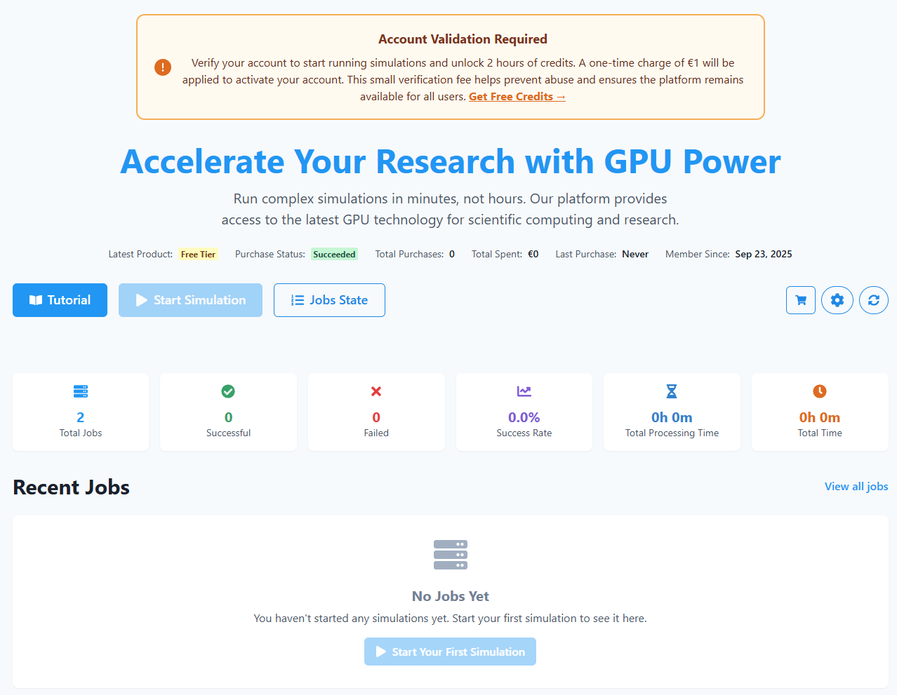 Landing Page